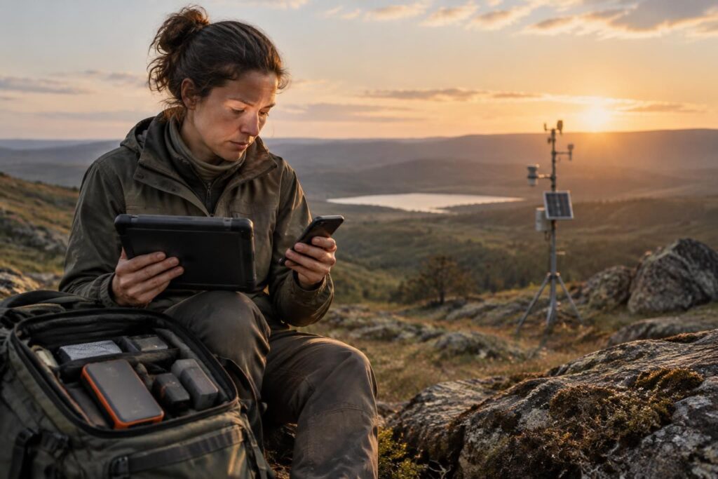 découvrez comment optimiser l’autonomie de vos batteries pour tenir toute une journée sur le terrain, sans interruption.