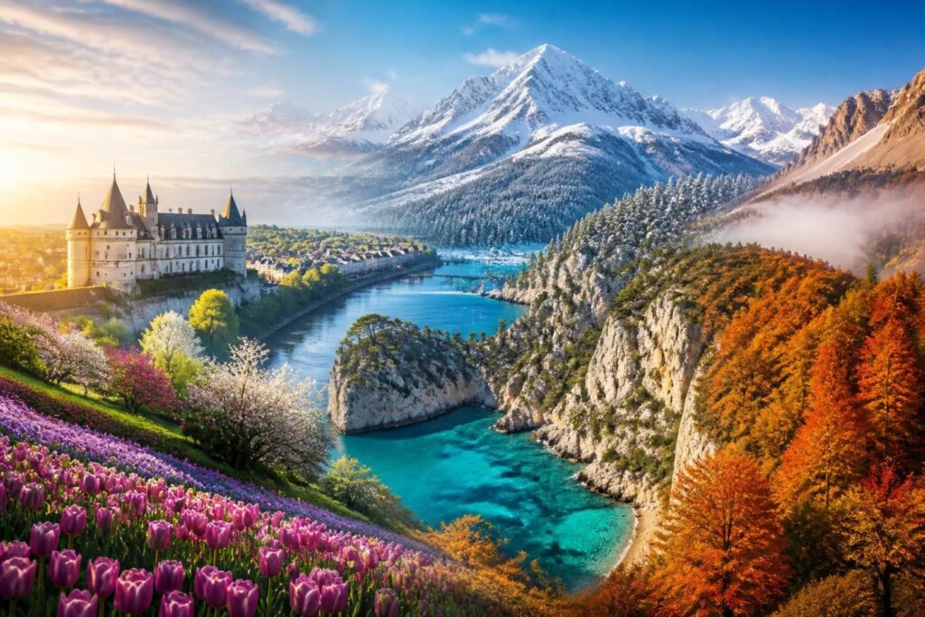 Les plus beaux spots photo nature en France : régions et saisons