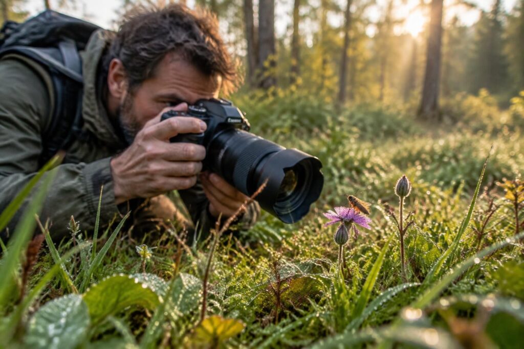 Réussir la macro sur le terrain, pas en studio